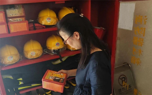 渭南市文化艺术中心定期开展消防安全检查