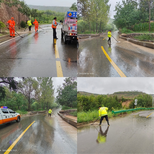 澄城县交通运输局以雨为令，闻“汛”而动，当好道路安全保障“排头兵”