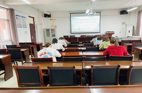 渭南高新区教育文体局组织各校英语组开展新课标测试活动