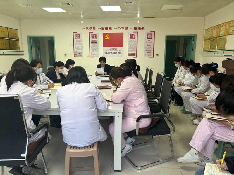 渭南市妇幼保健院第三党支部开展主题教育 推动健康服务深入人心