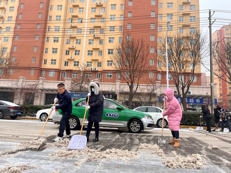 澄城县审计局开展 “以雪为令 护您平安”志愿服务活动