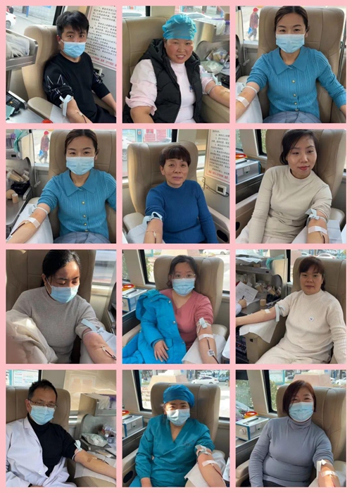 让爱为生命加油——渭南市华州区人民医院干部职工再次无偿献血传递爱心