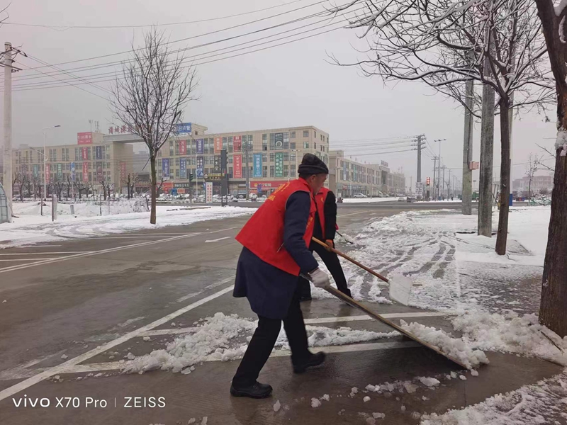 蒲城县尧山镇：五项措施强化雪后安全保障工作